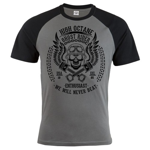 KOSZULKA MĘSKA MOTO HIGH OCTANE GHOST RIDER 