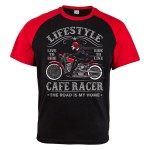 KOSZULKA MĘSKA MOTO LIFESTYLE CAFE RACER