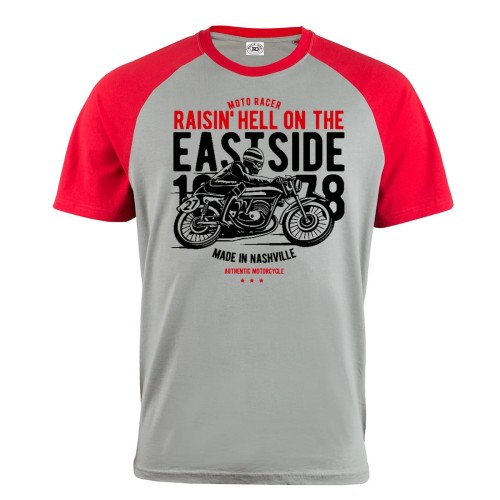 KOSZULKA MĘSKA MOTO EASTSIDE