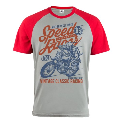 KOSZULKA MĘSKA MOTO SPEED RACER 