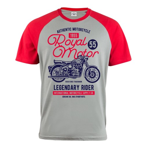 KOSZULKA MĘSKA MOTO ROYAL MOTOR