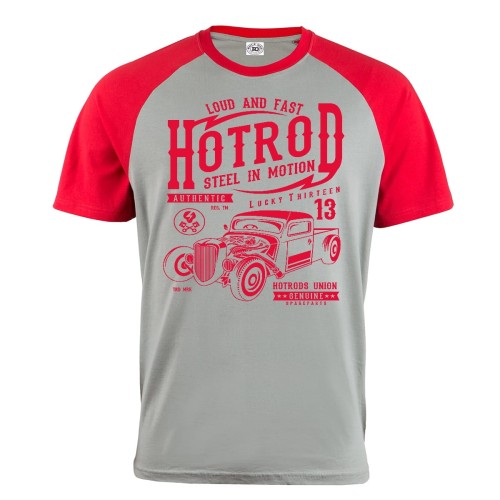 KOSZULKA MĘSKA MOTO STEEL IN MOTION 