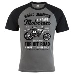 KOSZULKA MĘSKA MOTO VINTAGE MOTOCROSS