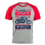 KOSZULKA MĘSKA MOTO CAFERACER CLASSIC
