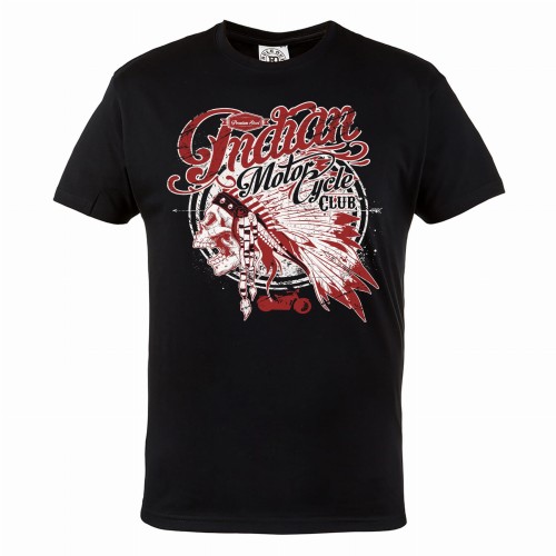 KOSZULKA MĘSKA MOTORYZACYJNA MOTO INDIAN MOTOR CYCLE CLUB 1