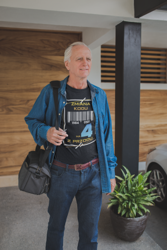 PERSONALIZOWANA KOSZULKA PREZENT NA 40 URODZINY ZMIANA KODU NA 4 Z PRZODU TORBA GRATIS 4