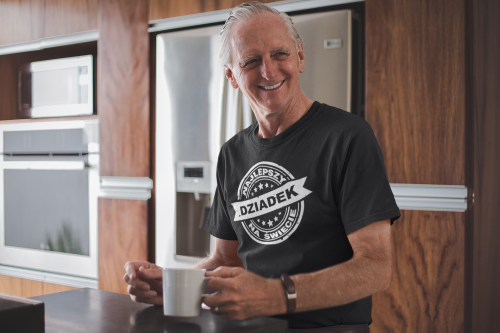 KOSZULKA PREZENT NA DZIEŃ DZIADKA NAJLEPSZY DZIADEK NA ŚWIECIE TORBA GRATIS 3