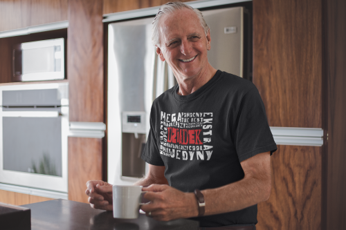 KOSZULKA PREZENT NA DZIEŃ DZIADKA MEGA FAJNY KOCHANY DZIADEK TORBA GRATIS 4