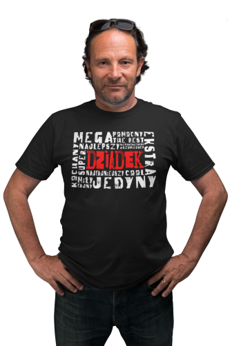 KOSZULKA PREZENT NA DZIEŃ DZIADKA MEGA FAJNY KOCHANY DZIADEK TORBA GRATIS 2