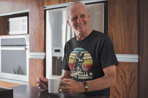 KOSZULKA Z ZABAWNYM NADRUKIEM PREZENT NA DZIEŃ DZIADKA DZIADZILLA DZIADEK POTWORÓW TORBA GRATIS 5