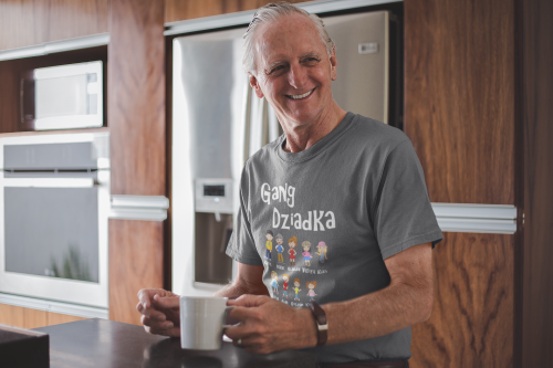 KOSZULKA PERSONALIZOWANA PREZENT NA DZIEŃ DZIADKA GANG DZIADKA TORBA GRATIS 5