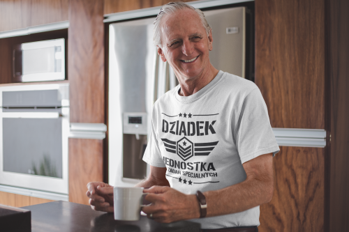 KOSZULKA PREZENT NA DZIEŃ DZIADKA DZIADEK JEDNOSTKA DO ZADAŃ SPECJALNYCH TORBA GRATIS 5