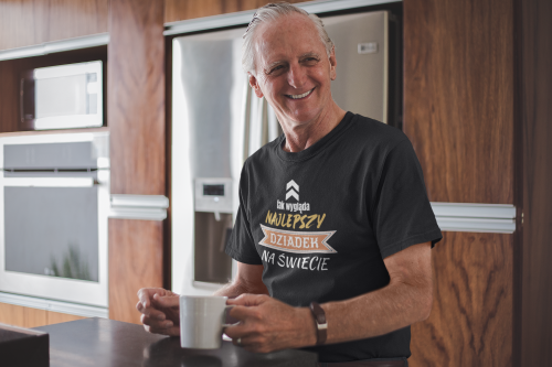 KOSZULKA PREZENT NA DZIEŃ DZIADKA TAK WYGLĄDA NAJLEPSZY DZIADEK NA ŚWIECIE TORBA GRATIS 4