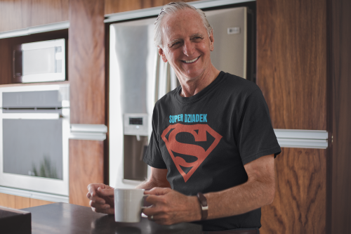 KOSZULKA PREZENT NA DZIEŃ DZIADKA SUEPR DZIADEK MÓJ BOHATER TORBA GRATIS 5