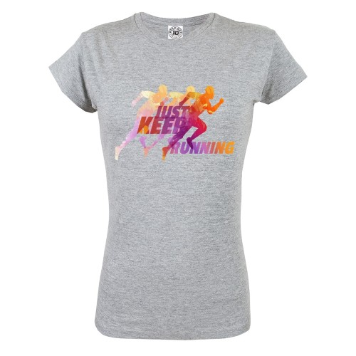 KOSZULKA DAMSKA JUST KEEP RUNNING 2