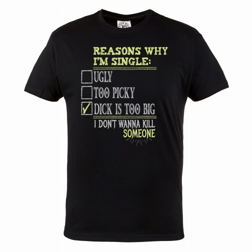 KOSZULKA MĘSKA REASON WHY I'M SINGLE 