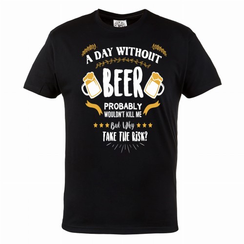 KOSZULKA MĘSKA A DAY WITHOUT BEER 