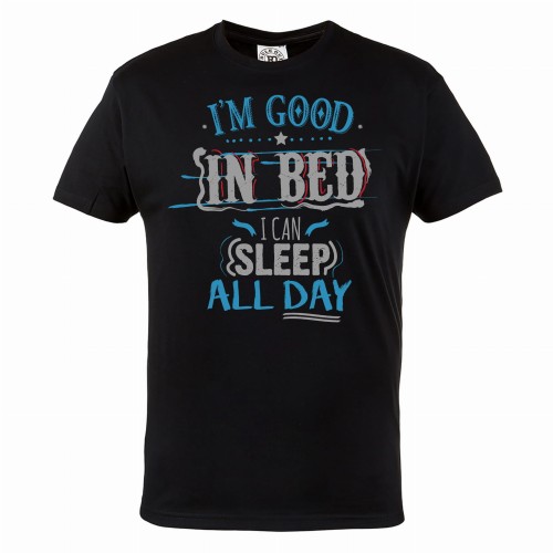 KOSZULKA MĘSKA I'M GOOD IN BED 2 