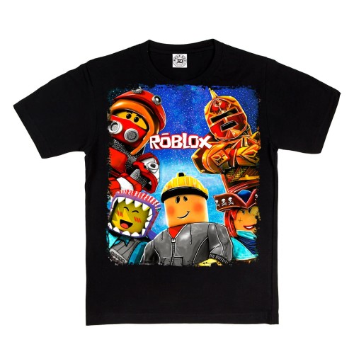 DZIECIĘCA BAWEŁNIANA KOSZULKA NA PREZENT GRA ROBLOX 2
