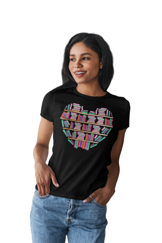 KOSZULKA DAMSKA DLA CZYTELNICZKI WIELBICIELKI KSIĄŻEK KSIĄŻKOHOLICZKA KSIĄŻKI LOVE BOOKS 