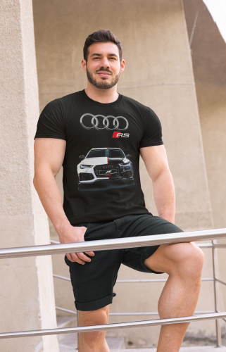 MĘSKA KOSZULKA AUDI RS 6 SPORTOWY SAMOCHÓD 5