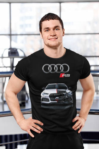 MĘSKA KOSZULKA AUDI RS 6 SPORTOWY SAMOCHÓD 6