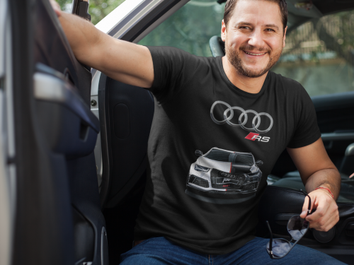 MĘSKA KOSZULKA AUDI RS 6 SPORTOWY SAMOCHÓD 7