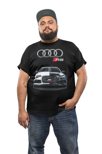 MĘSKA KOSZULKA AUDI RS 6 SPORTOWY SAMOCHÓD 4