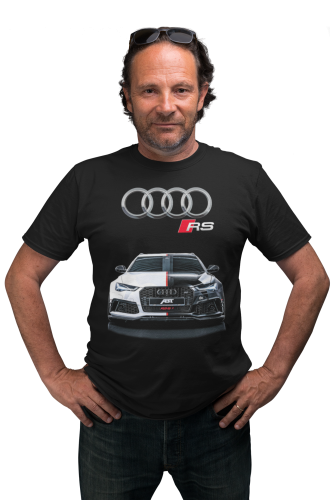 MĘSKA KOSZULKA AUDI RS 6 SPORTOWY SAMOCHÓD 3