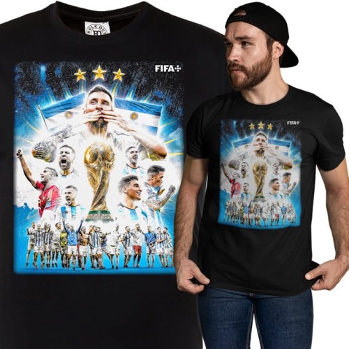 MĘSKA KOSZULKA PIŁKA NOŻNA ARGENTYNA LIONEL MESSI 1