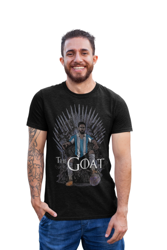 MĘSKA KOSZULKA PIŁKA NOŻNA ARGENTYNA LIONEL MESSI THE GOAT 4