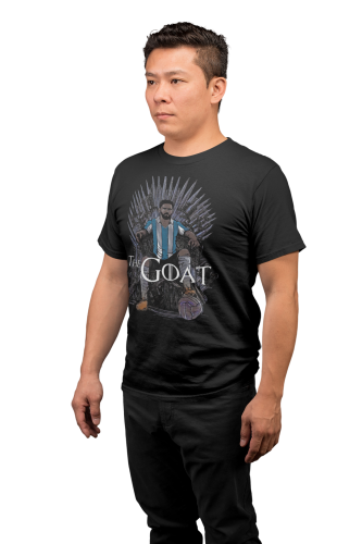 MĘSKA KOSZULKA PIŁKA NOŻNA ARGENTYNA LIONEL MESSI THE GOAT 5