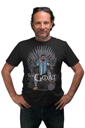 MĘSKA KOSZULKA PIŁKA NOŻNA ARGENTYNA LIONEL MESSI THE GOAT 6