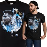 MĘSKA KOSZULKA PIŁKA NOŻNA ARGENTYNA LIONEL MESSI 10