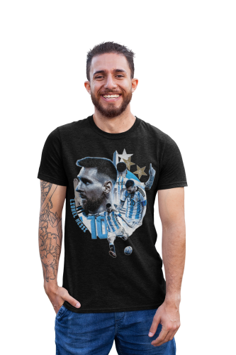 MĘSKA KOSZULKA PIŁKA NOŻNA ARGENTYNA LIONEL MESSI 10 4