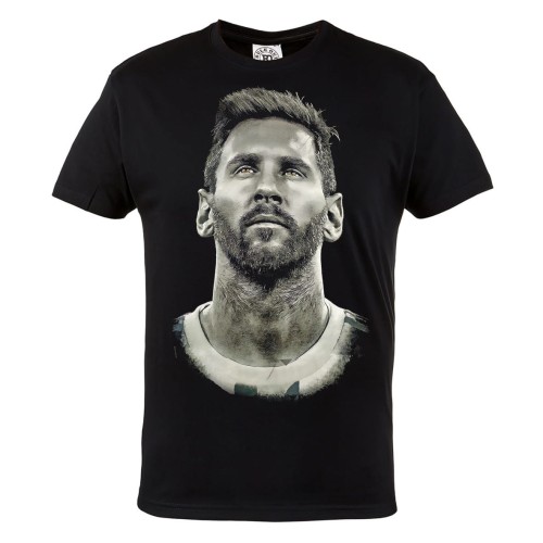 MĘSKA KOSZULKA PIŁKA NOŻNA ARGENTYNA LIONEL MESSI EFEKT SEPII 2
