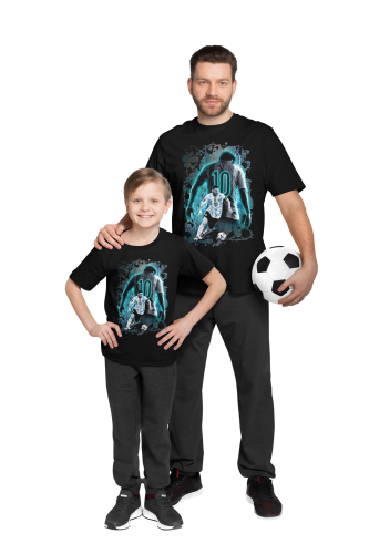 MĘSKA KOSZULKA PIŁKA NOŻNA ARGENTYNA LIONEL MESSI LEGENDA FUTBOLU 6