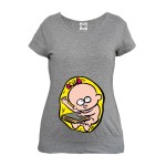 KOSZULKA CIĄŻOWA DAMSKA BABY 26