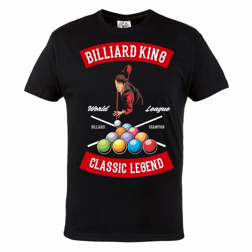 KOSZULKA MĘSKA SPORT BILLARD KING CLASSIC LEGEND