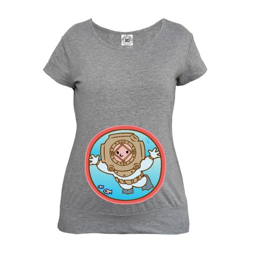 KOSZULKA CIĄŻOWA DAMSKA BABY 36 