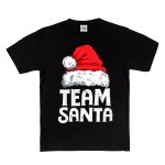 KOSZULKA DZIECIĘCA ŚWIĄTECZNA TEAM SANTA CZAPKA