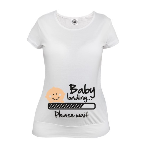 KOSZULKA CIĄŻOWA DAMSKA BABY 45
