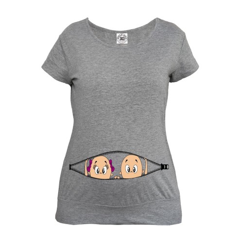 KOSZULKA CIĄŻOWA DAMSKA BABY 50 