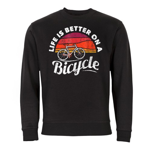 MĘSKA BLUZA ROWEROWA NA ROWER LIFE IS BETTER ON BICYCLE 1