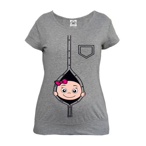 KOSZULKA CIĄŻOWA DAMSKA BABY 52