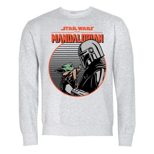 MĘSKA BLUZA STAR WARS SERIAL MANDALORIAN MANDO I GROGU 1