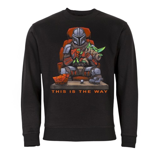 MĘSKA BLUZA STAR WARS SERIAL MANDALORIAN THIS IS THE WAY 1