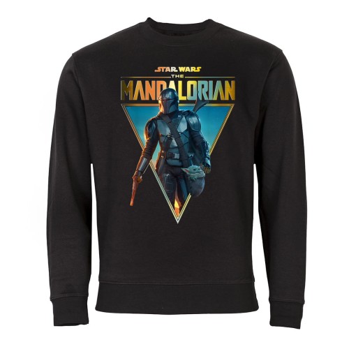 MĘSKA BLUZA SERIALOWA STAR WARS THE MANDALORIAN MANDO I GROGU 1
