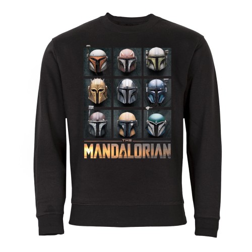 MĘSKA BLUZA SERIALOWA STAR WARS THE MANDALORIAN HEŁMY 1