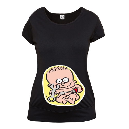 KOSZULKA CIĄŻOWA DAMSKA BABY 68 